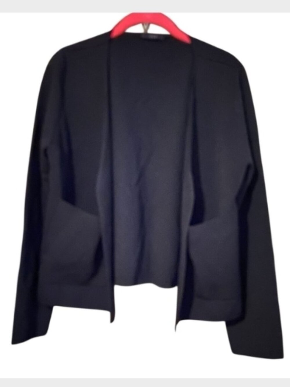 COS Black Open-Front Women's Cardigan